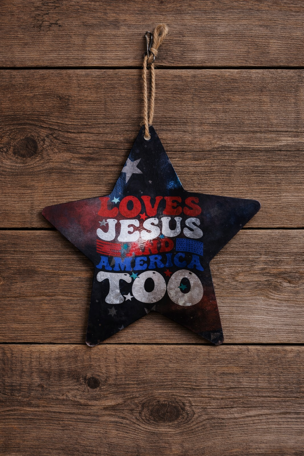 Loves Jesus & America Too